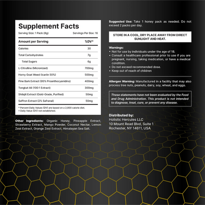 Hercules Honey Fuel